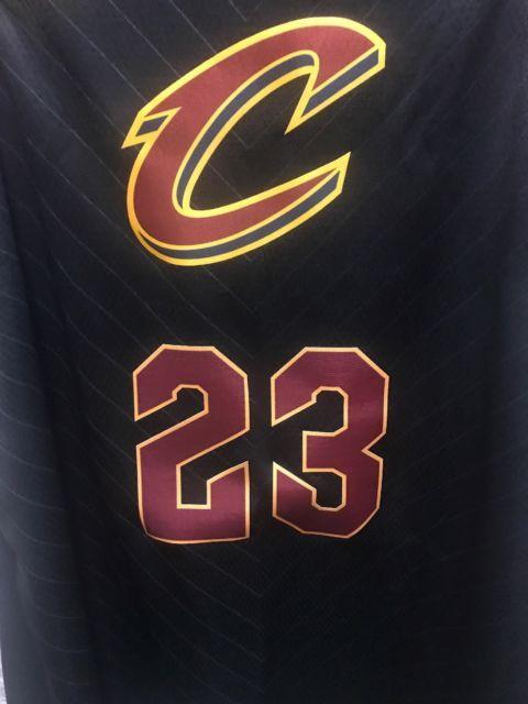James 23 Logo - Nike Cleveland Cavaliers Statement Edition Swingman Jersey