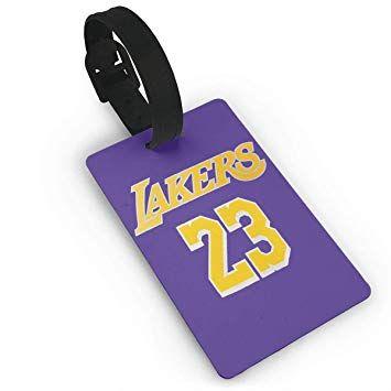 James 23 Logo - Amazon.com | King James Lakers #23 Logo Luggage Tag | Luggage Tags