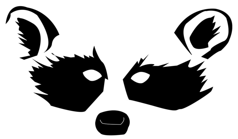 Raccoon Face Logo - Home, S.M.L. Home Repair Nuisance Wildlife,Squirrels, Raccoon - Clip ...