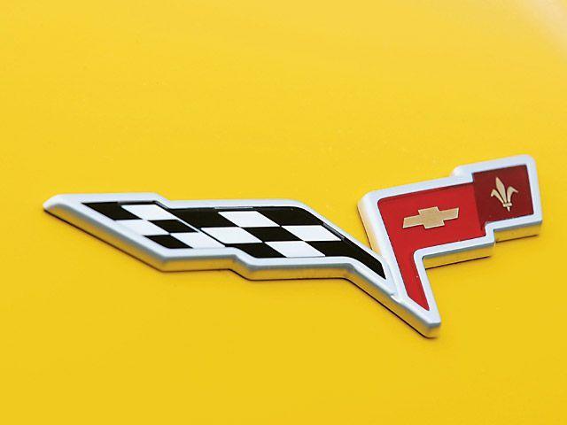 Yellow Corvette Logo - corvette logo wallpaper Auto Wallpaper
