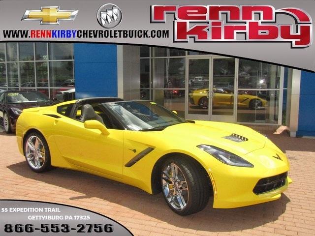 Yellow Corvette Logo - New 2018 Corvette Racing Yellow Tintcoat Chevrolet Corvette ...