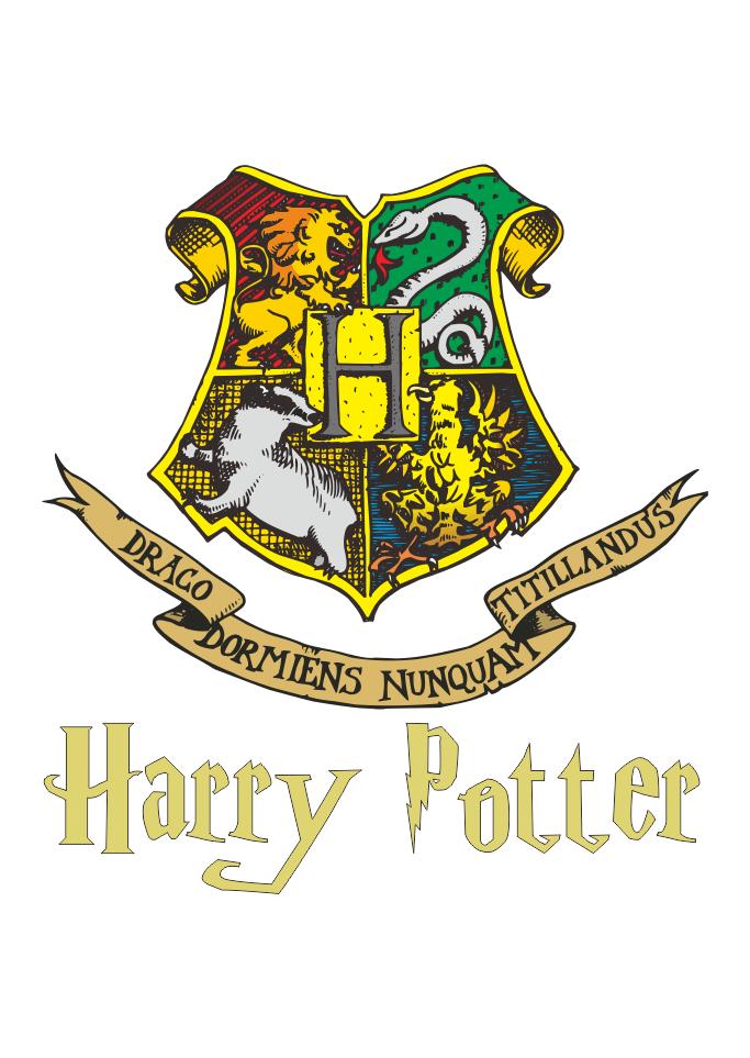 Harry Potter Hogwarts Logo - Logo Hogwarts Harry Potter Vector | Free Logo Vector Download | just ...