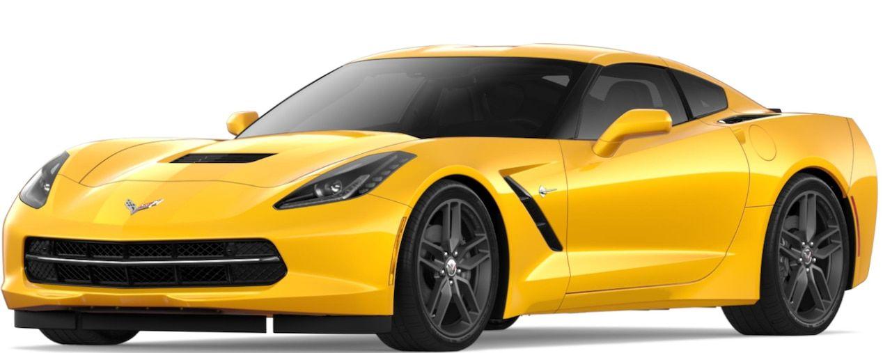 Yellow Corvette Logo - Corvette Stingray: Sports Car