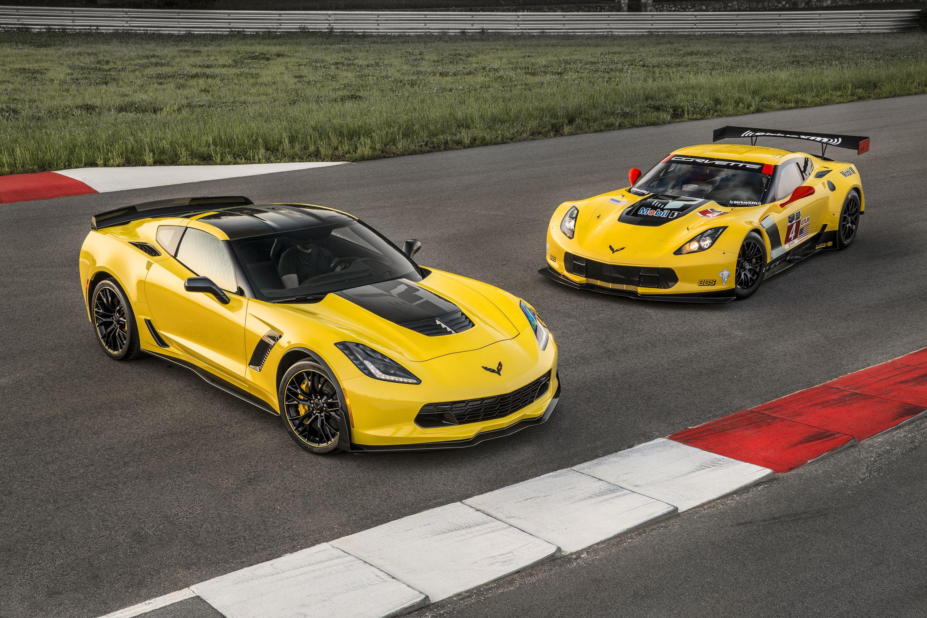 Yellow Corvette Logo - Chevrolet Introduces the Corvette Z06 C7.R Edition, Looks Fast as