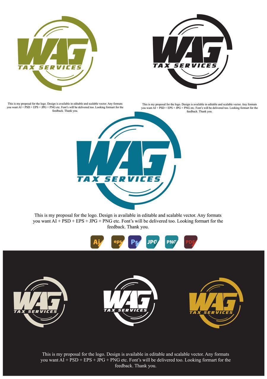 Wag Logo - Entry #167 by bpsodorov for WAG Tax Services Logo | Freelancer