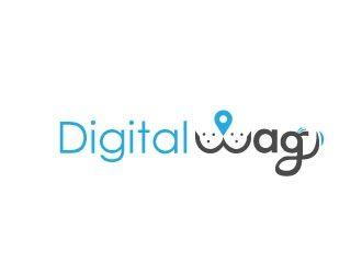 Wag Logo - Digital Wag logo design - 48HoursLogo.com
