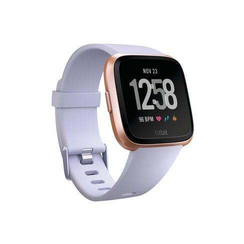 Fitbit Versa Logo - Fitbit Versa Smartwatch With Small & Large Bands : Target