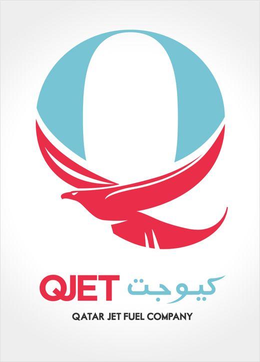 Fuel Company Logo - Concept Logo Design for Qatar Jet Fuel Company - Logo Designer