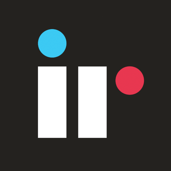 Blue and Red Dot Logo - Brand New: New Logo and Identity for IR