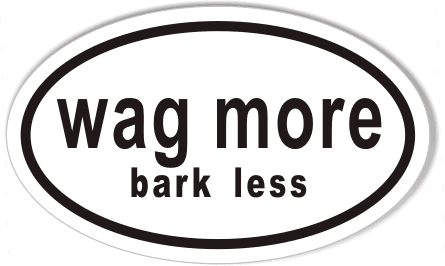 Wag Logo - Wag More Logo. Red Dog Pet Resort & Spa