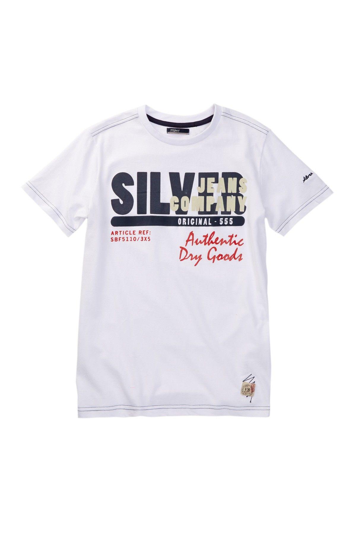Silver Jeans Logo - Silver Jeans Co. | Logo Graphic Tee (Little Boys & Big Boys ...