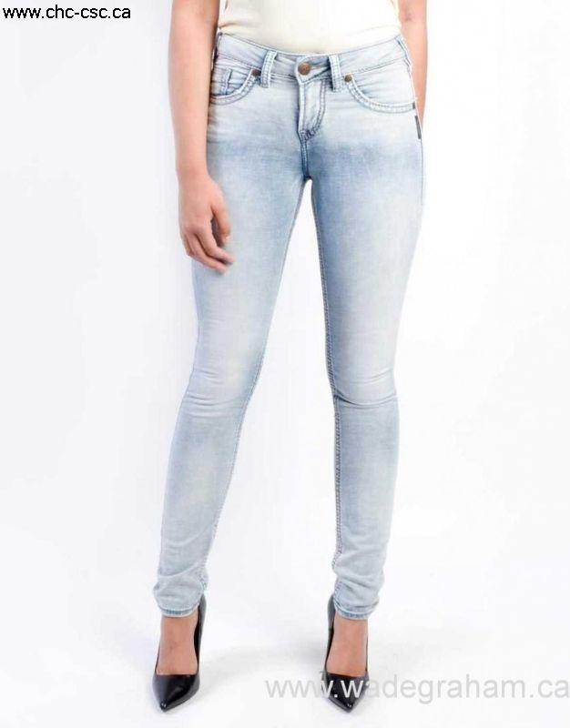 Silver Jeans Logo - Branded Clothing Discount Silver Jeans Co. Suki Logo Highrise Sknny