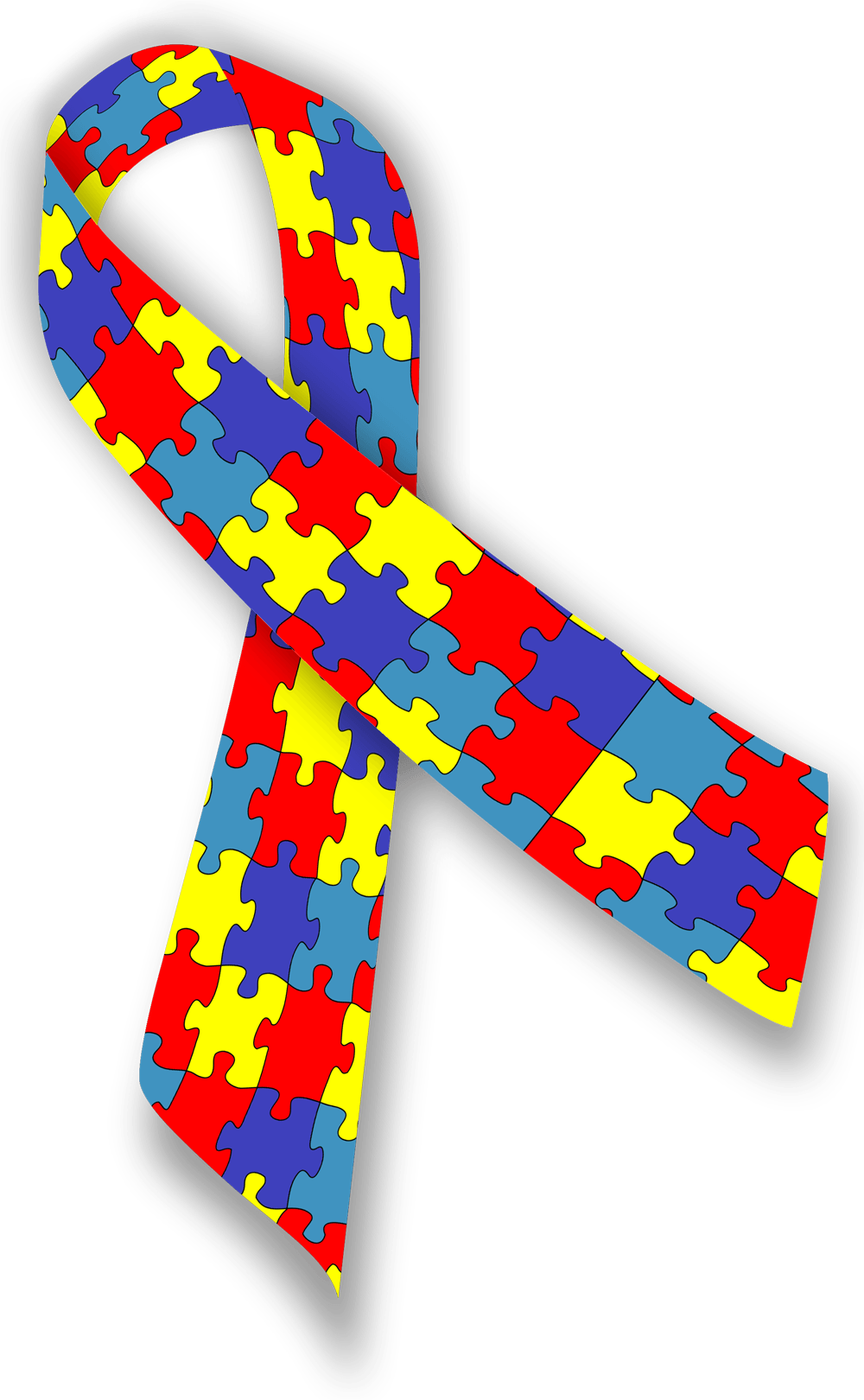 Autism Ribbon Logo - File:Autism Awareness Ribbon.png - Wikimedia Commons