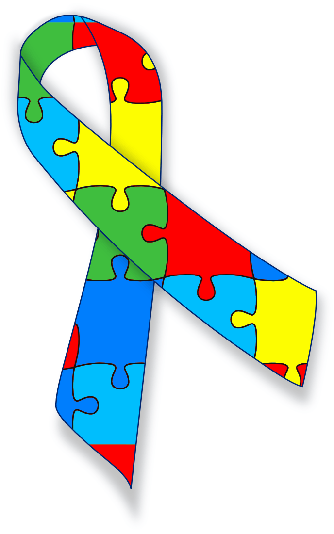 Autism Ribbon Logo - Autism ribbon clip art - RR collections