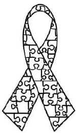 Autism Ribbon Logo - Design by Raven Muse Wind Song