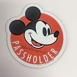 Walt Disney World 2017 Logo - Walt Disney World 2017 Annual Passholder Magnet Mickey Mouse