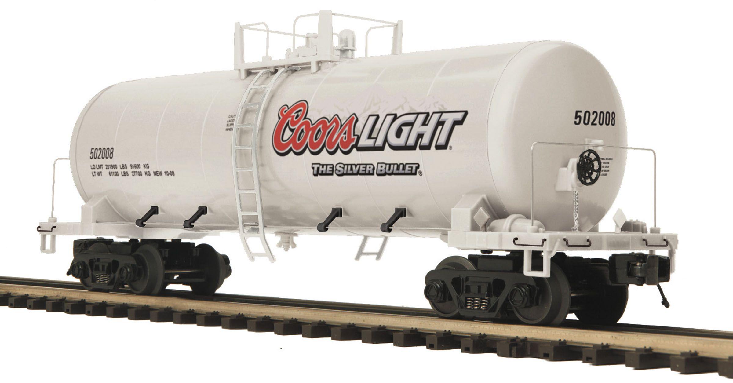 Coors Train Logo - MCG-Coors Light Tank Car: Kirkland Model Train Repair | Train ...