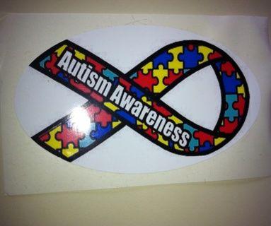 Autism Ribbon Logo - Free: Autism Awareness Ribbon Decal (relist).com