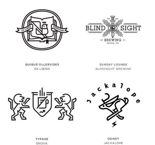 Black Line Logo - 2013 Best Logo Designs + Trends & Inspiration Showcase | JUST™ Creative
