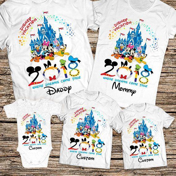 Disney Family 2018 Logo - Matching disney family shirts 2018, Disney family Shirts 2018 ...