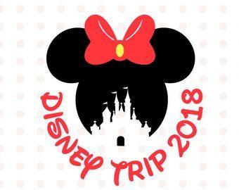 Disney Family 2018 Logo - Disney trip 2018 SVG Disney Family Vacation 2018 Mickey Mouse | Etsy