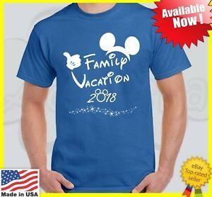 Disney Family 2018 Logo - Disney Family Vacation T-Shirts Matching Mickey Ears Thumb 2018 | eBay