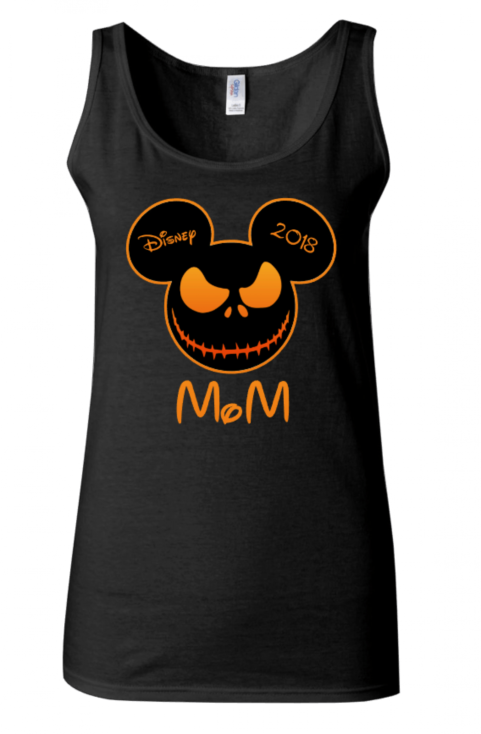 Disney Family 2018 Logo - Disney Family Jack Skeleton Halloween Scary Face Custom T-Shirts ...