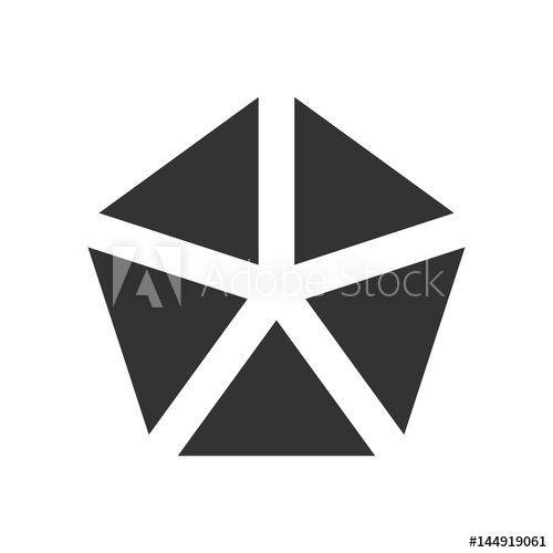 Pentagon Logo - pentagon logo vector. this stock vector and explore similar
