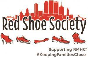Shoe Red Logo - Red Shoe Society - Ronald McDonald House - Tulsa