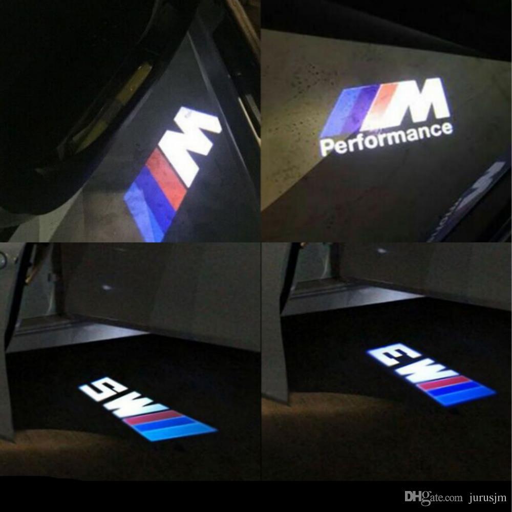 BMW M Performance Logo - LED Car Door Welcome Light For BMW M3 M5 M Performance Logo Car