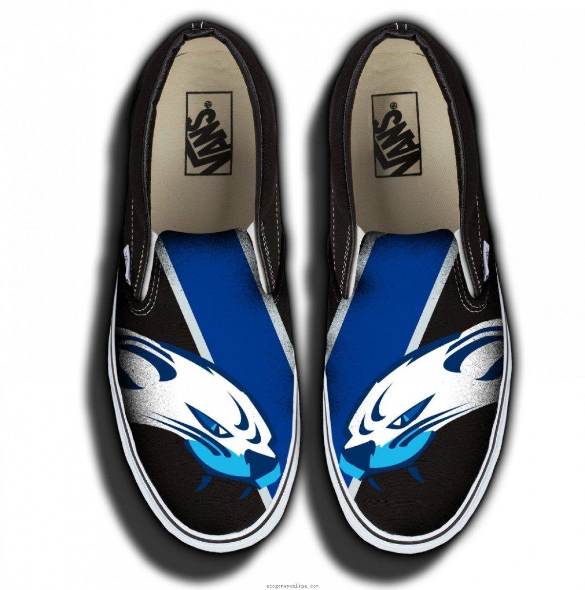 Cat Vans Logo - Vans Classic Slip-On Harbourcats Logo Black HABOURCSO :