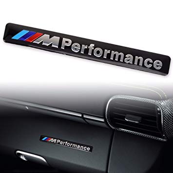 BMW M Performance Logo - M Performance Car Logo Hood Decal Sticker Emblem for All BMW: Amazon ...