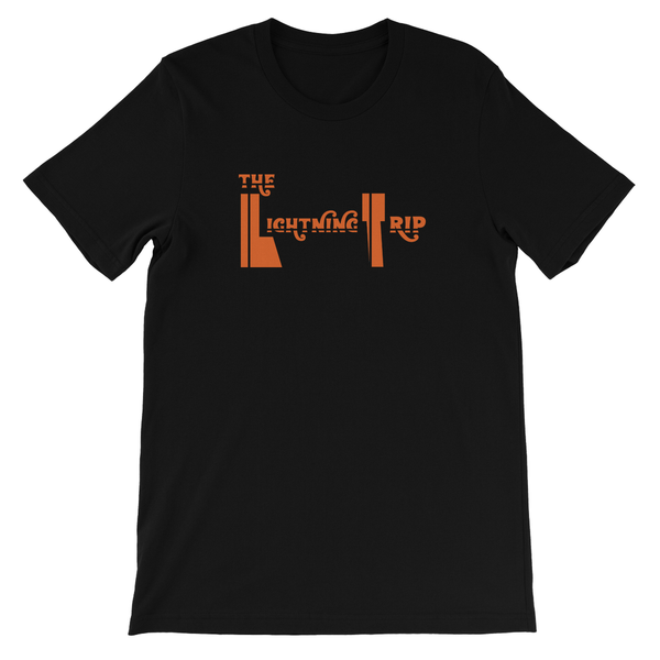 Orange Lightning Logo - The Lightning Trip (orange logo) Kids TShirt – Onbeat