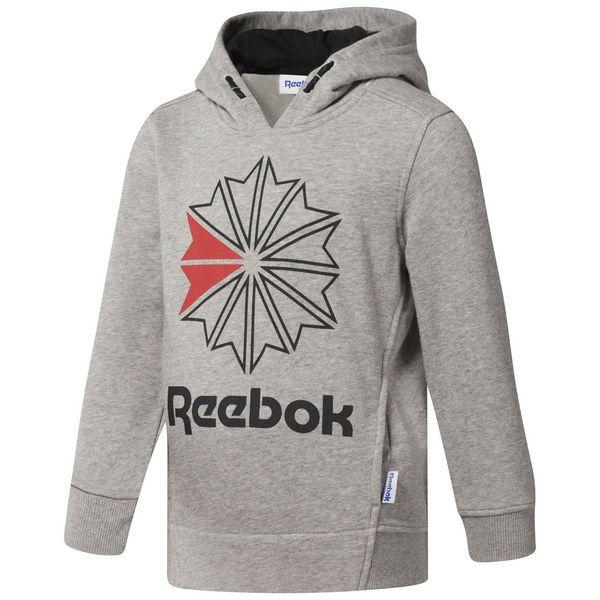 Reebok Classic Logo - Reebok Classics Logo Hoodie - Grey | Reebok GB