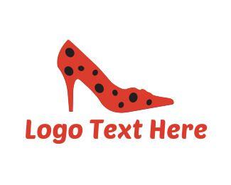 Shoe Red Logo - Footwear Logo Maker