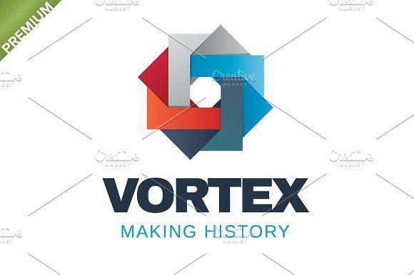 Vortex Logo - Vortex Logo ~ Logo Templates ~ Creative Market
