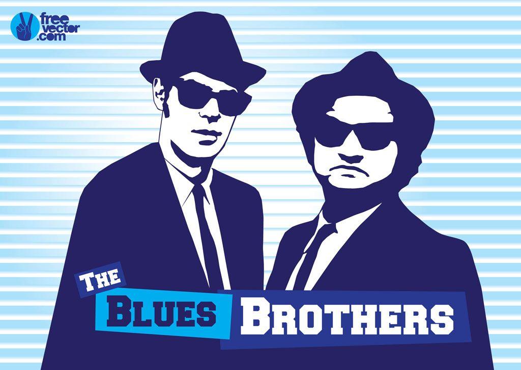 Blues Brothers Logo - Blues Brothers Vector Art & Graphics | freevector.com