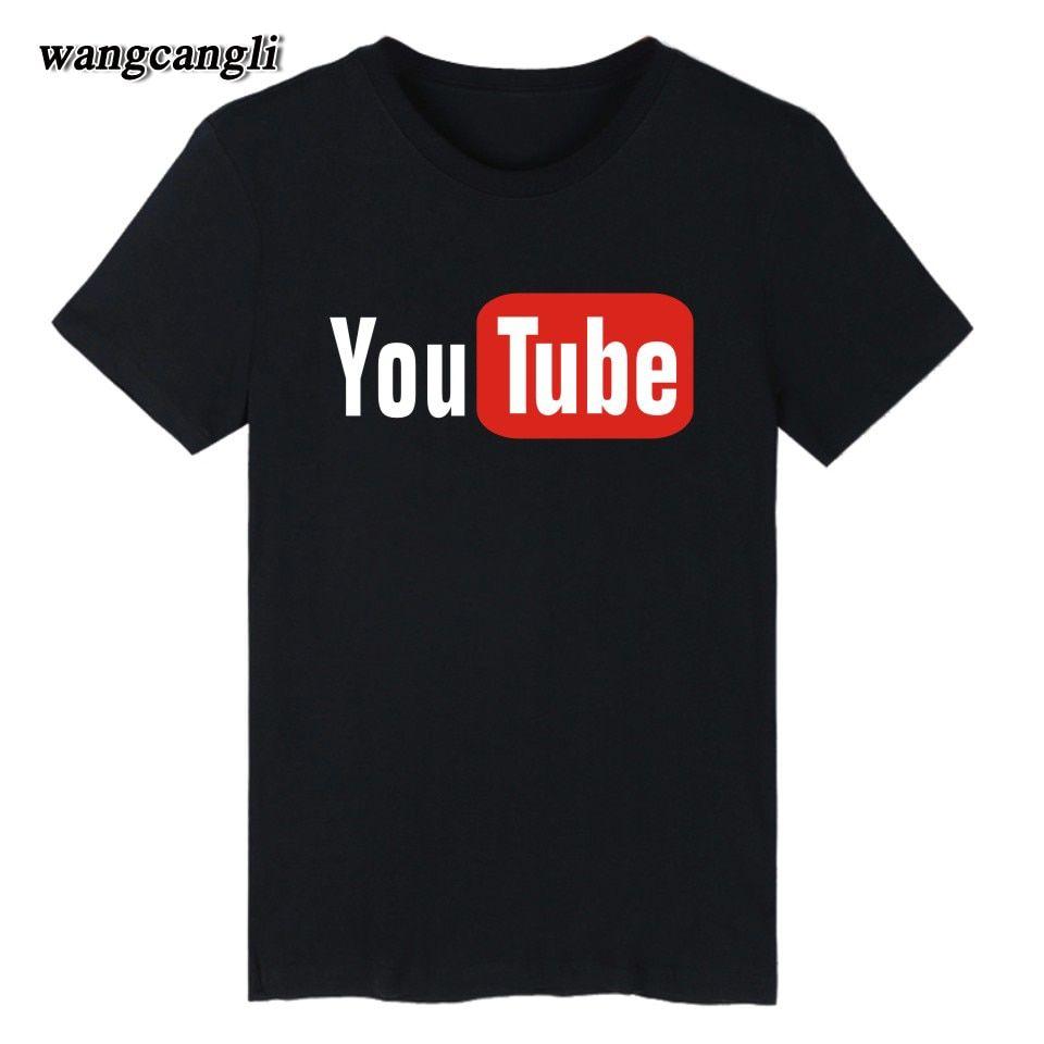 Best YouTube Logo - 2018 best friends t shirt harajuku Youtube Logo Printed tshirts ...