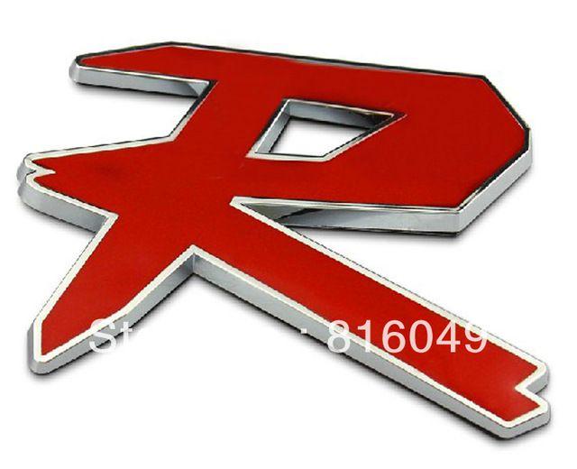 R Sports Logo - R sports edition labeling emblem refit scutheon car stickers label ...