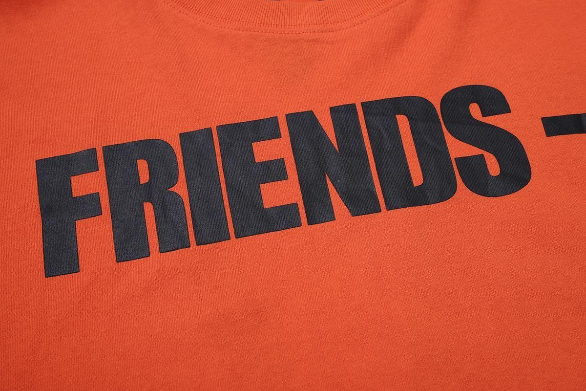 Vlone Friends Logo - Vlone FRIENDS Long Sleeve T Shirt Pop Men Women High Quality Friends ...