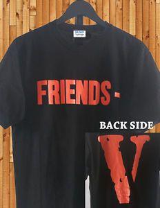 Vlone Friends Logo - NWT VLONE TEE Logo Friends BLACK AND WHITE T-Shirt (ALL SIZE) ASAP ...