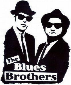 Blues Brothers Logo - THE BLUES BROTHERS #3 JAKE & ELWOOD PEEL & RUB ON BLACK VINYL DECAL ...