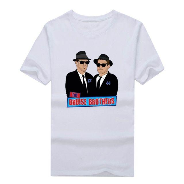 Blues Brothers Logo - Rizzo Bryant Bruise Brothers Cubs Blues Brothers Logo T Shirt 100