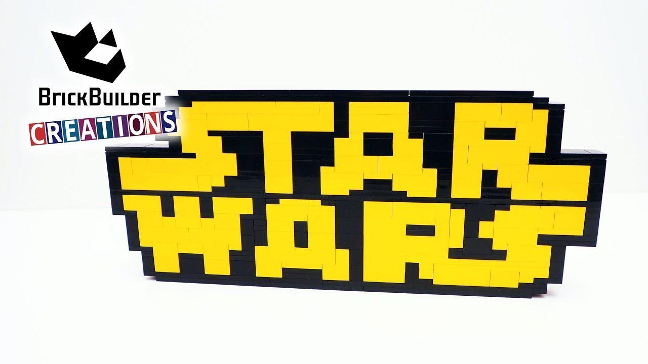 LEGO Star Wars Logo - LEGO MOC STAR WARS LOGO | 255pcs | Brick Builder Creations - YouTube