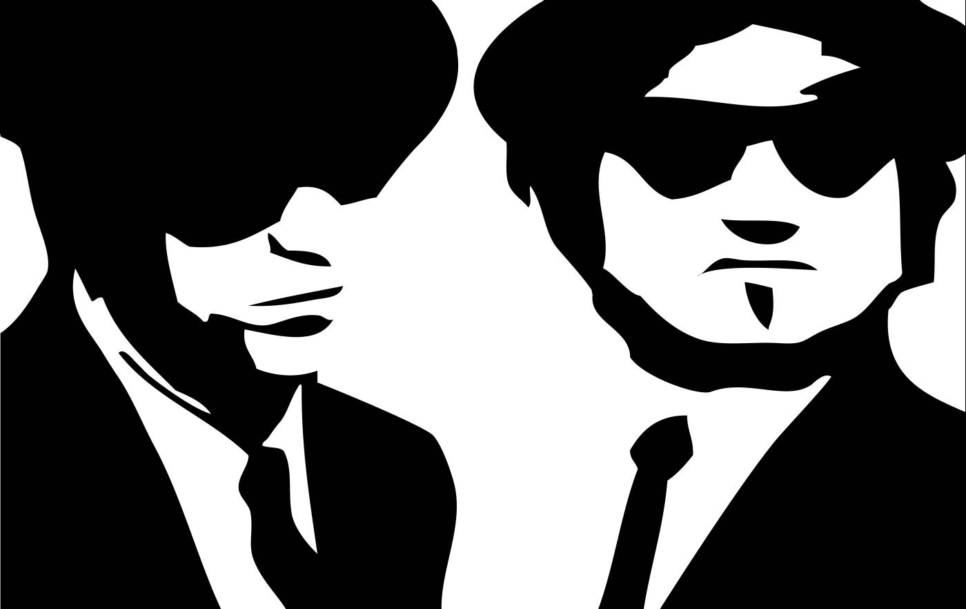 Blues Brothers Logo - B W Blues Brothers Background