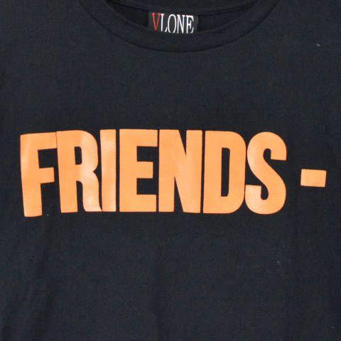 Vlone Friends Logo - BRING Vintage Clothing Shop: VLONE (Vee Ron) FRIEND logo print short ...