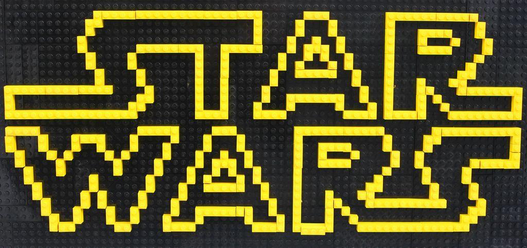 LEGO Star Wars Logo - LEGO Star Wars Logo Mosaic. Happy Star Wars day everyone. I