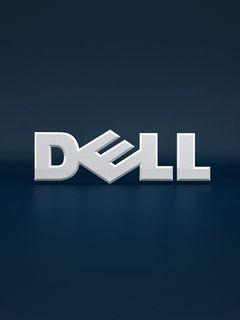 Old Computer Company Logo - Download wallpaper 240x320 dell, company, computer, logo old mobile ...