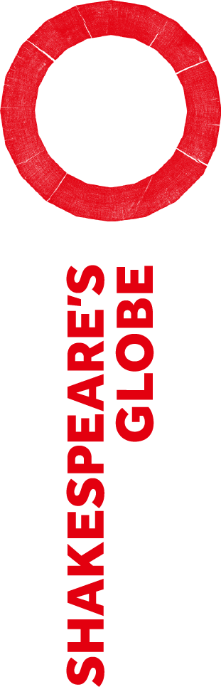 Globe with Red S Logo - Globe Player | Shakespeare's Globe
