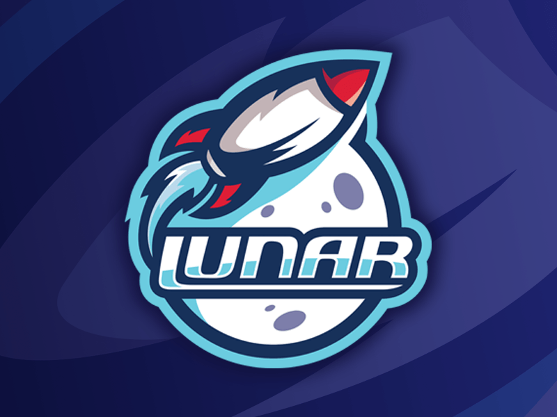 Lunar Logo - Lunar Mascot. Character Mascot Logo And Illustration